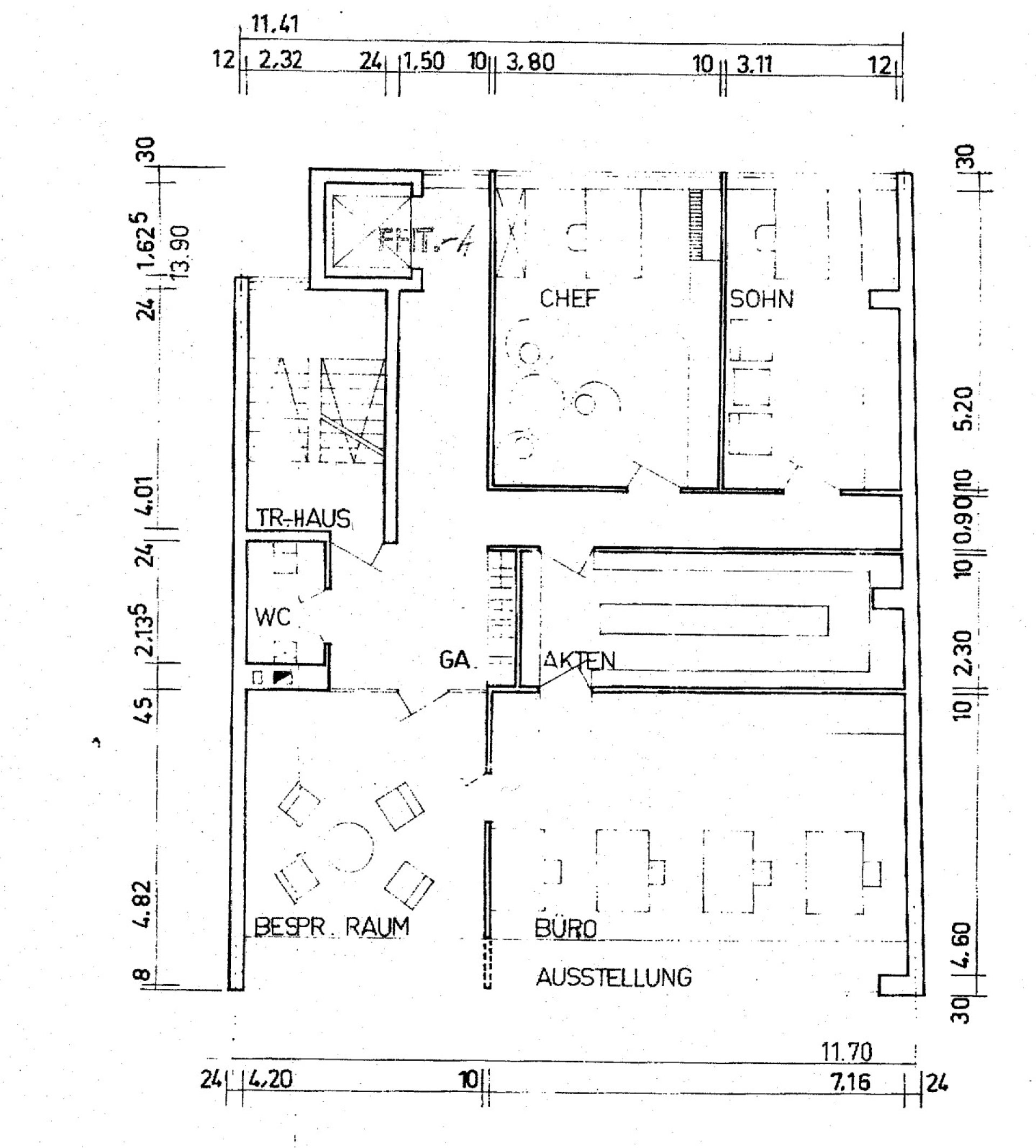 Grundrissplan 4.OG