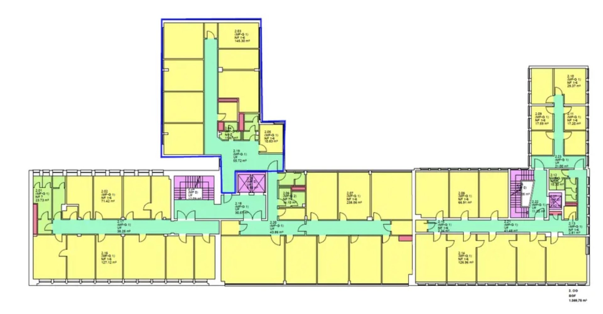 Grundrissplan