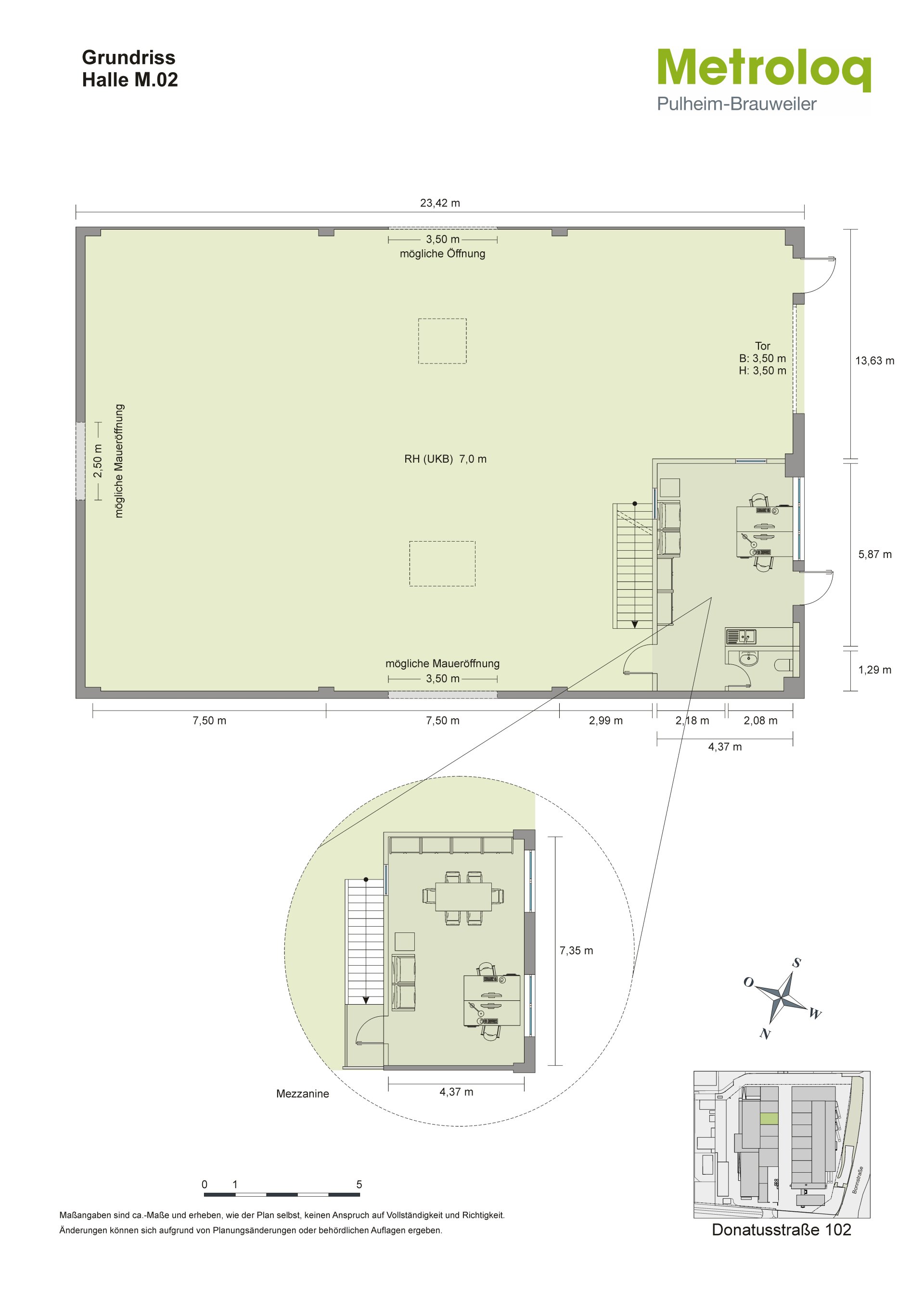 Beispielgrundriss Halle Don 102_ M.02