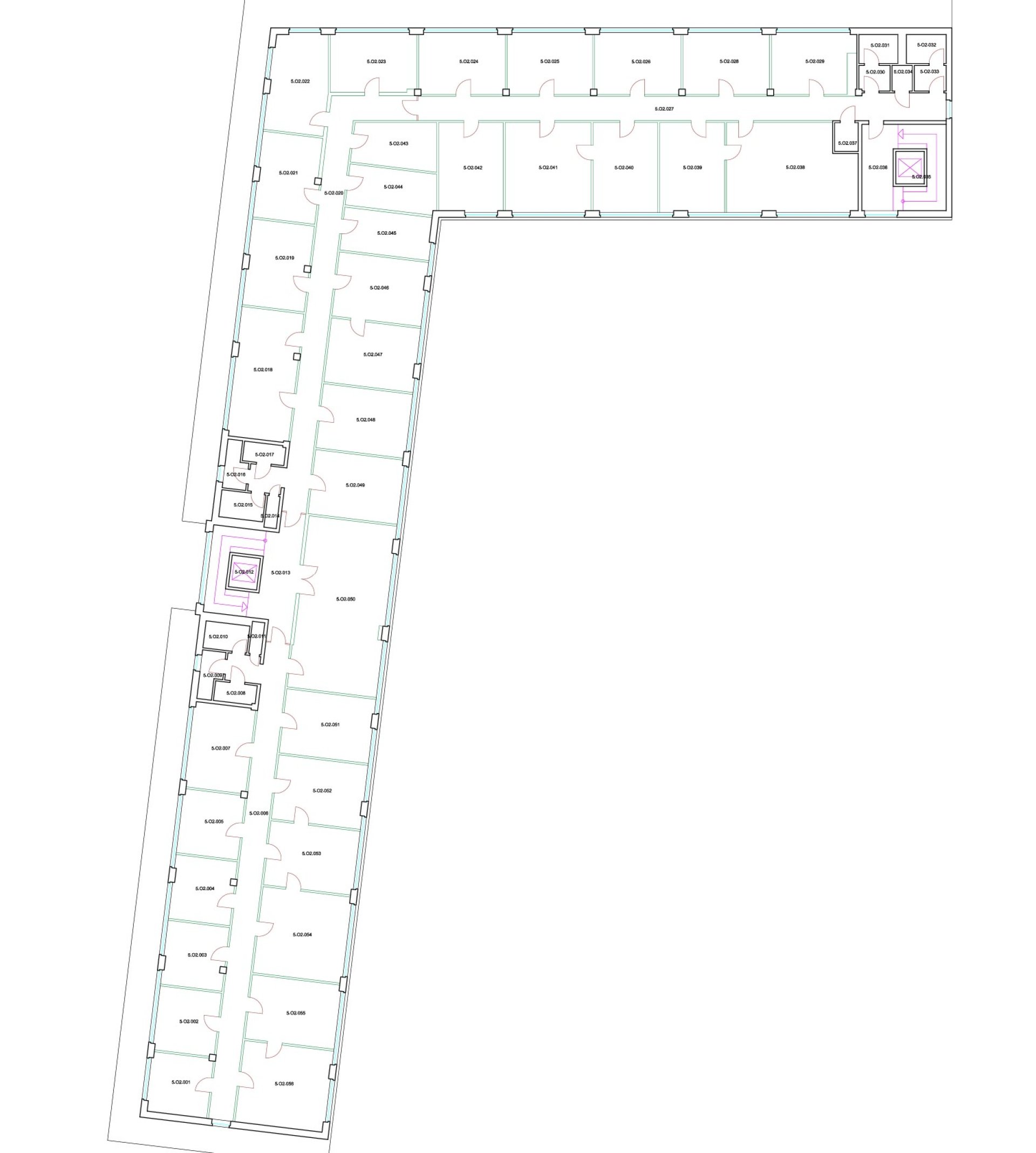 Grundrissplan 2.OG