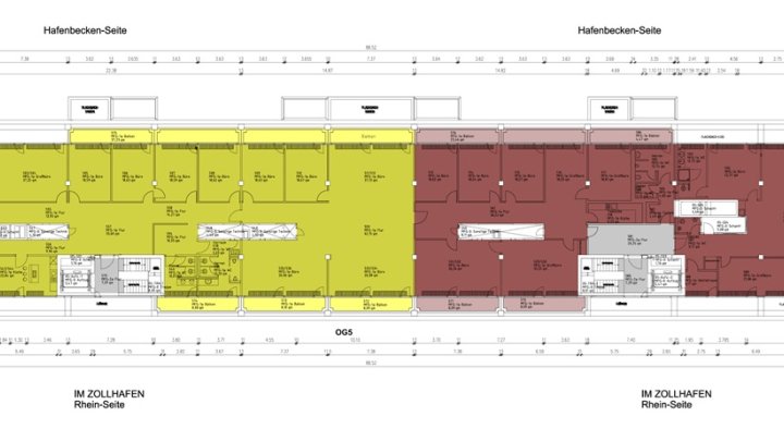 Repräsentative Bürofläche im Rheinauhafen sucht neuen Mieter!