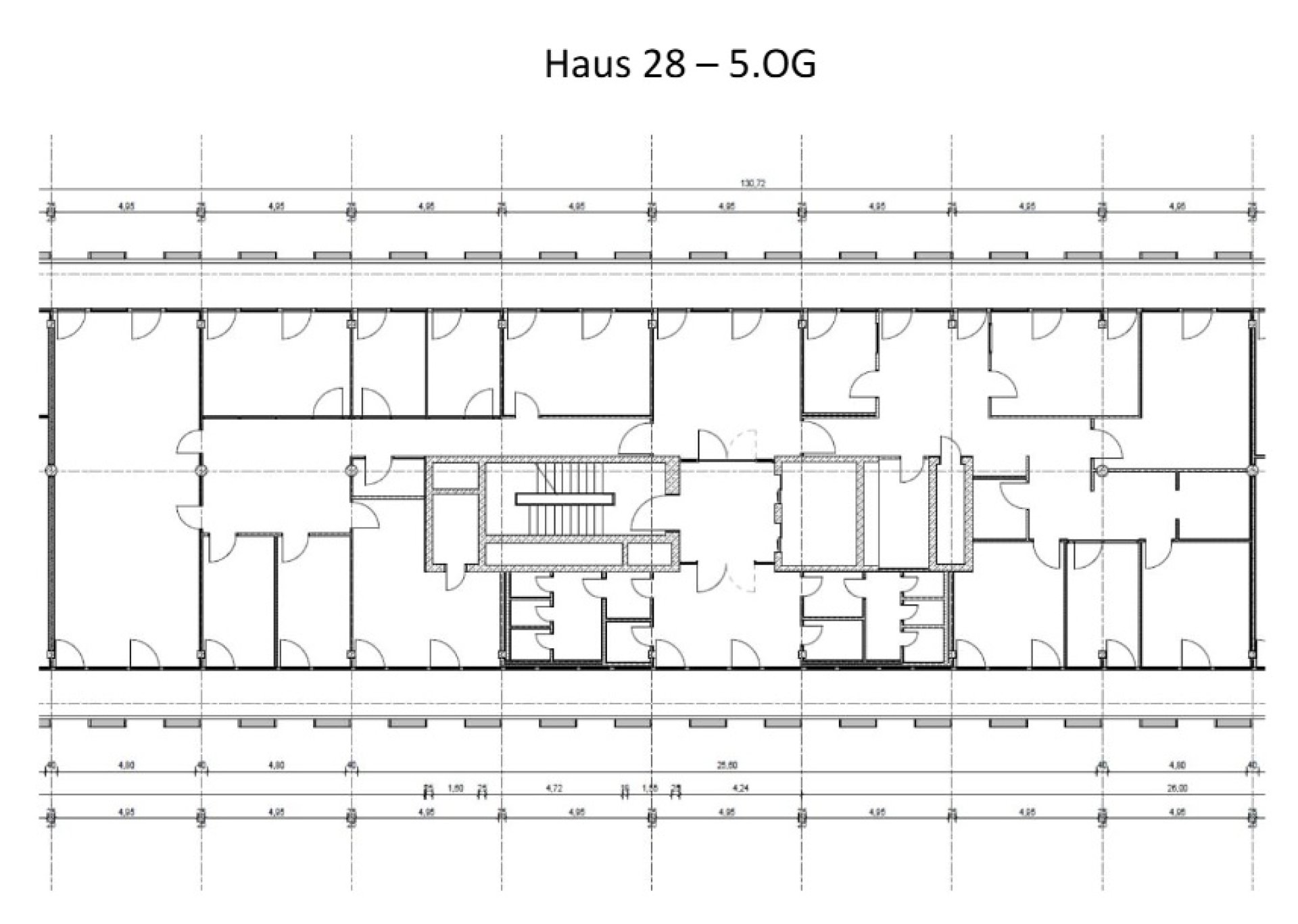 Grundrissplan Haus 28 - 5OG