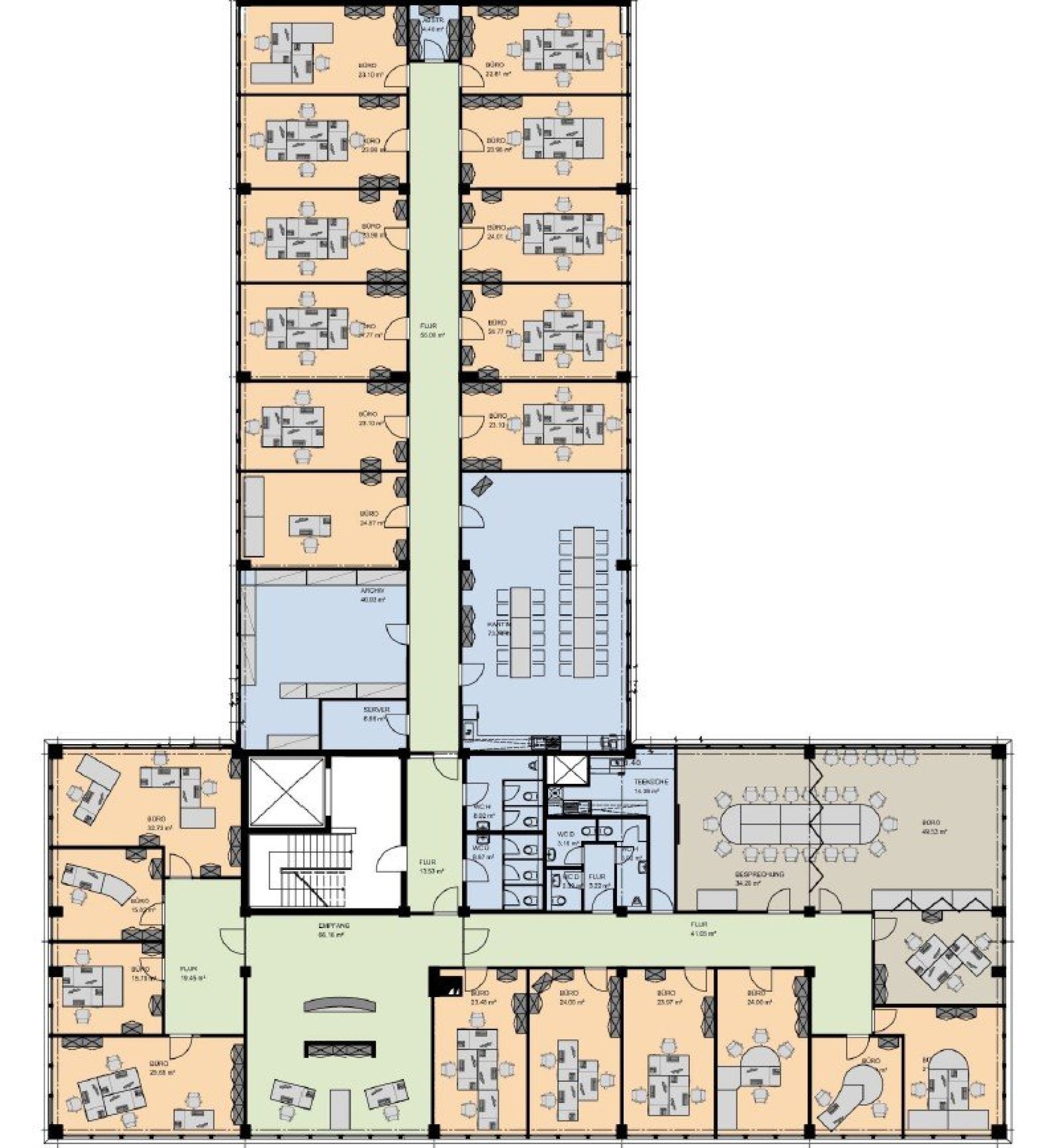 Grundrissplan 3.OG