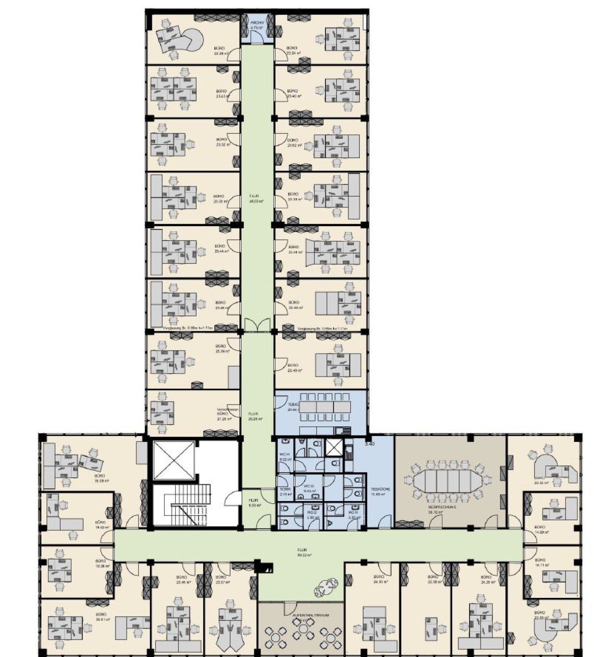 Grundrissplan 4.OG