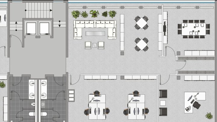 Modernisierte Flächen im 