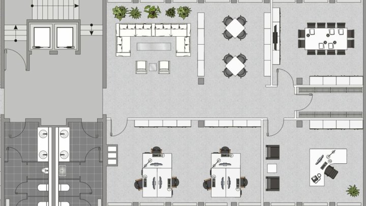 Modernisierte Flächen im 