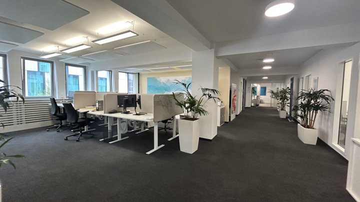 Moderne Bürofläche im 