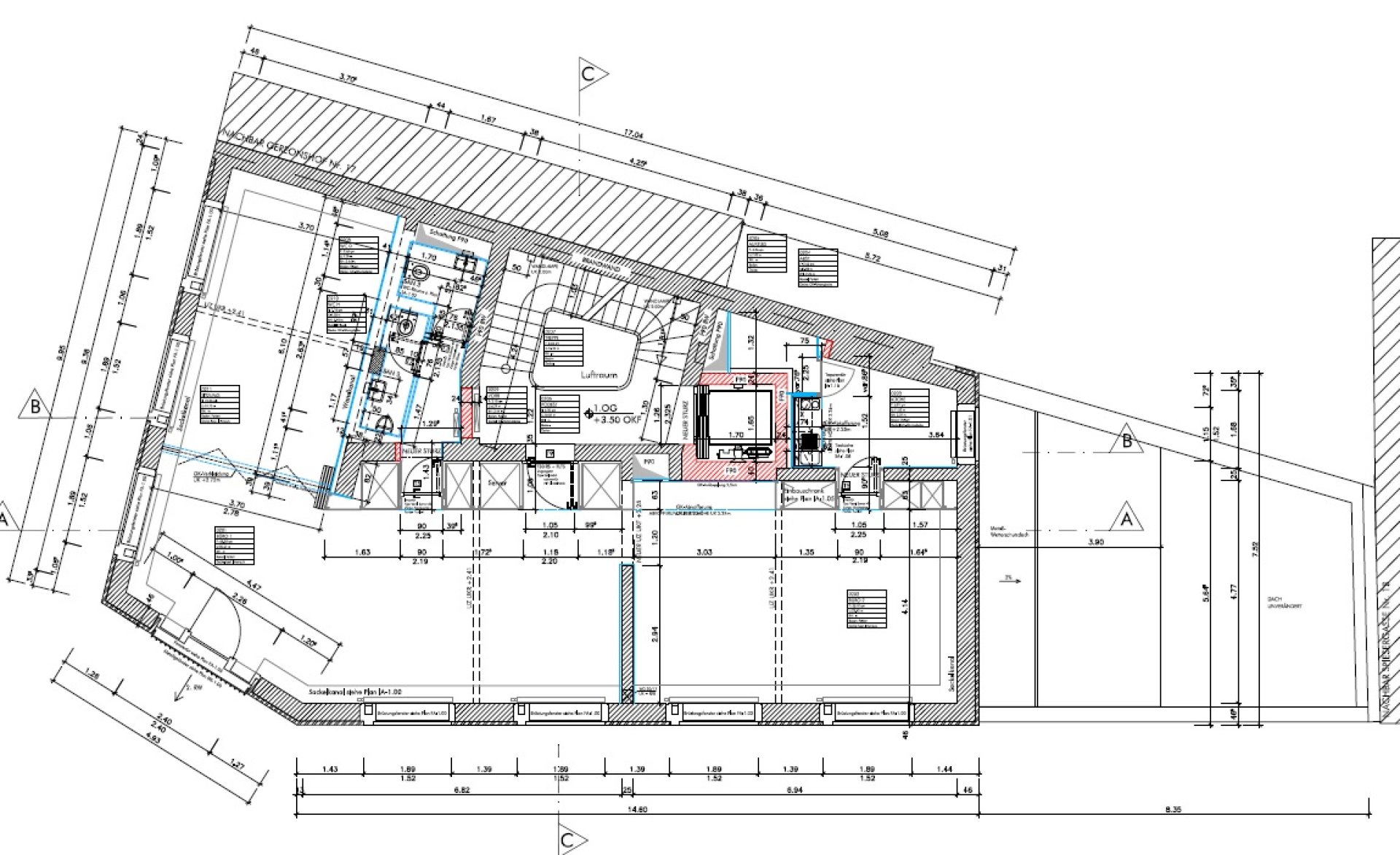 Grundrissplan 1OG