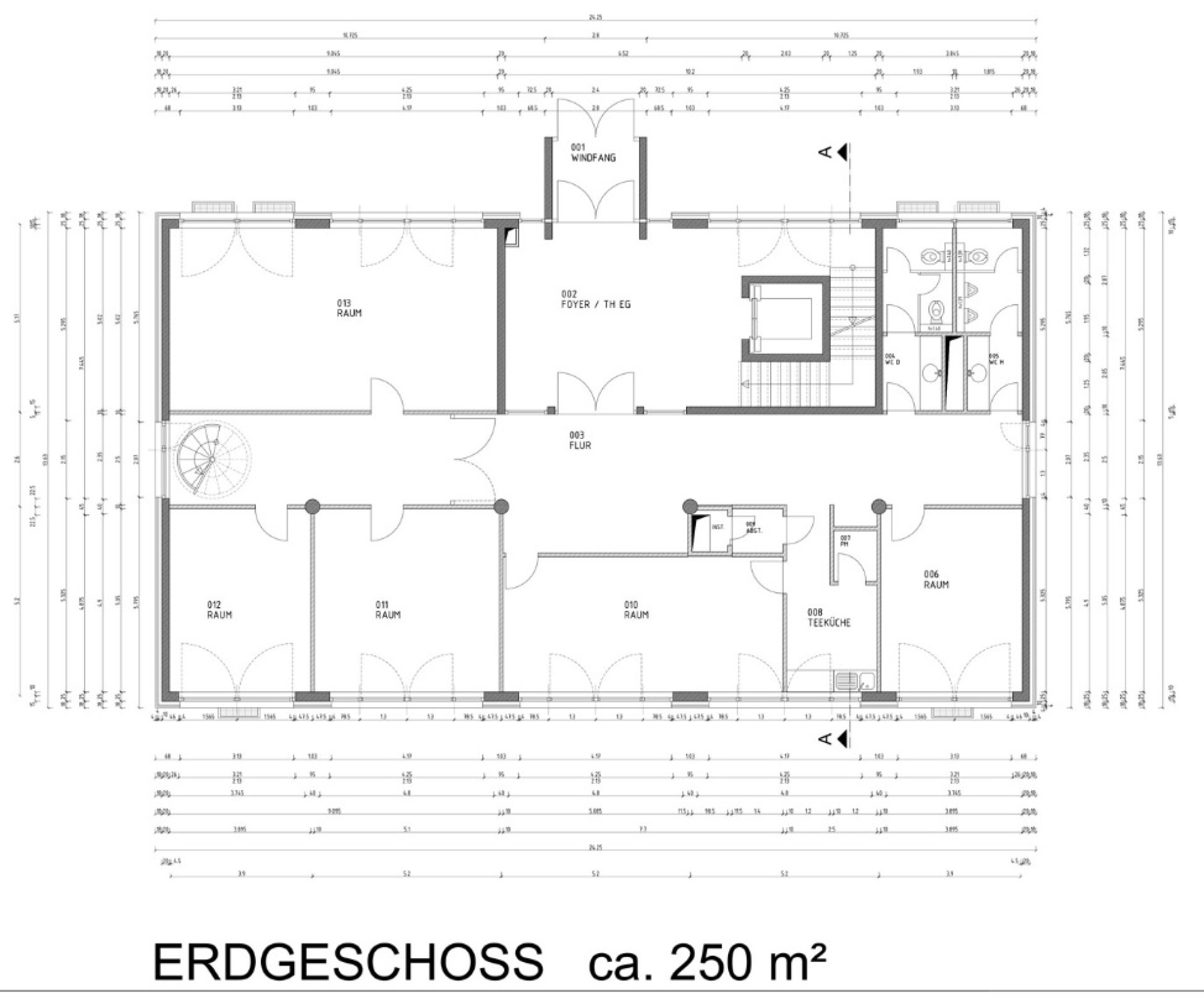 Grundrissplan EG