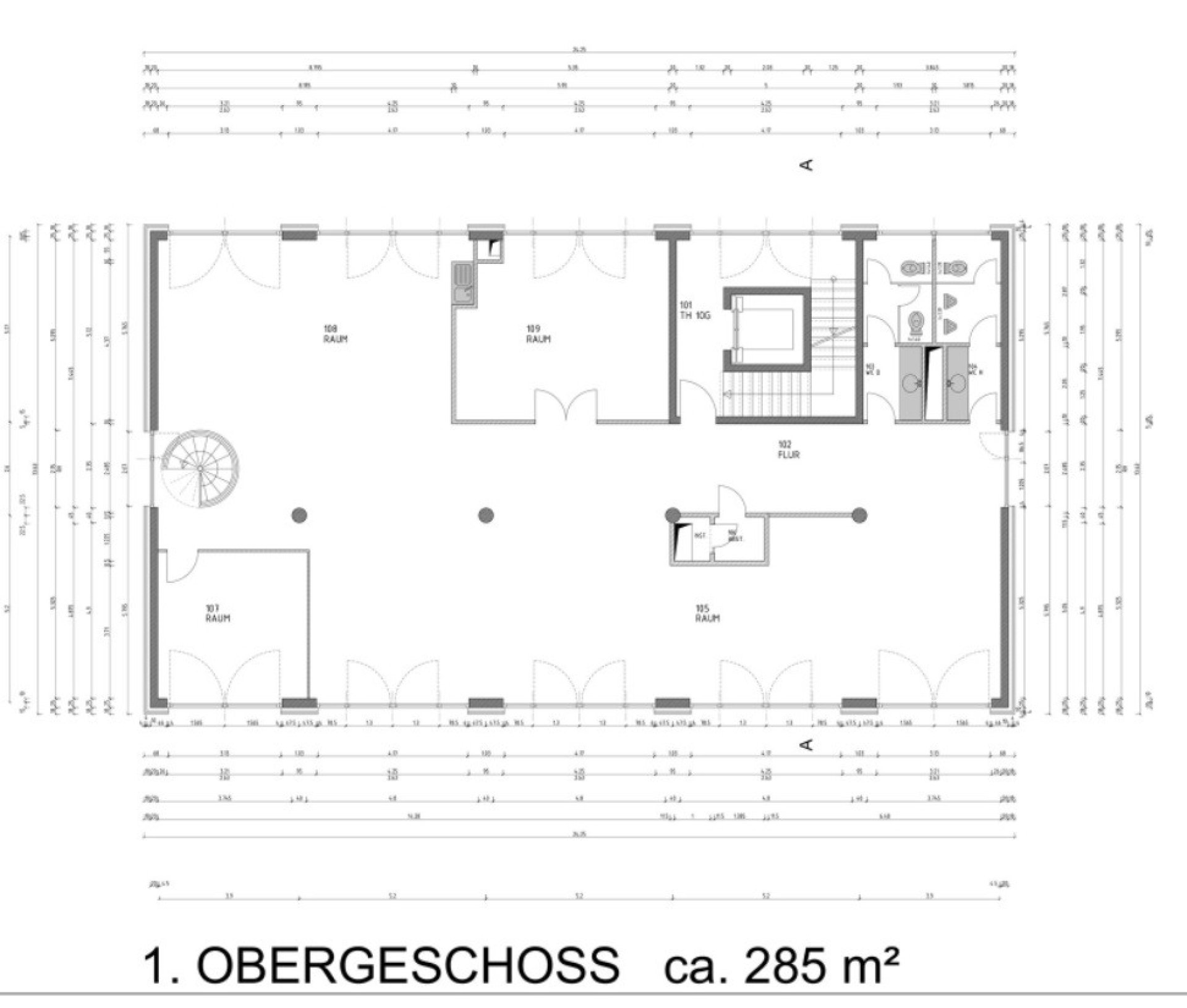 Grundrissplan OG