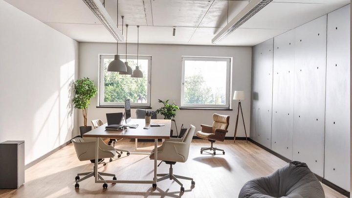 Moderne Büroflächen im 