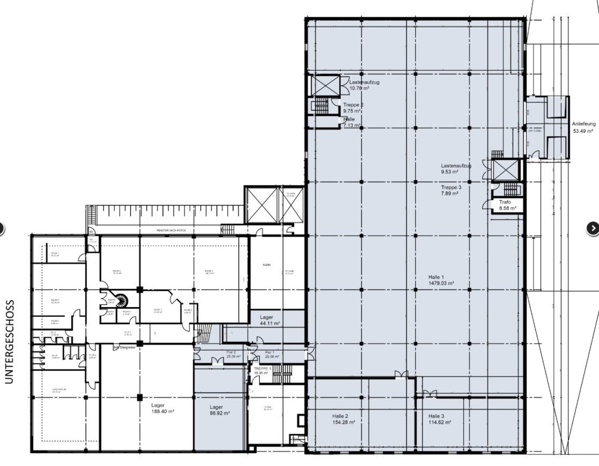 Grundriss UG