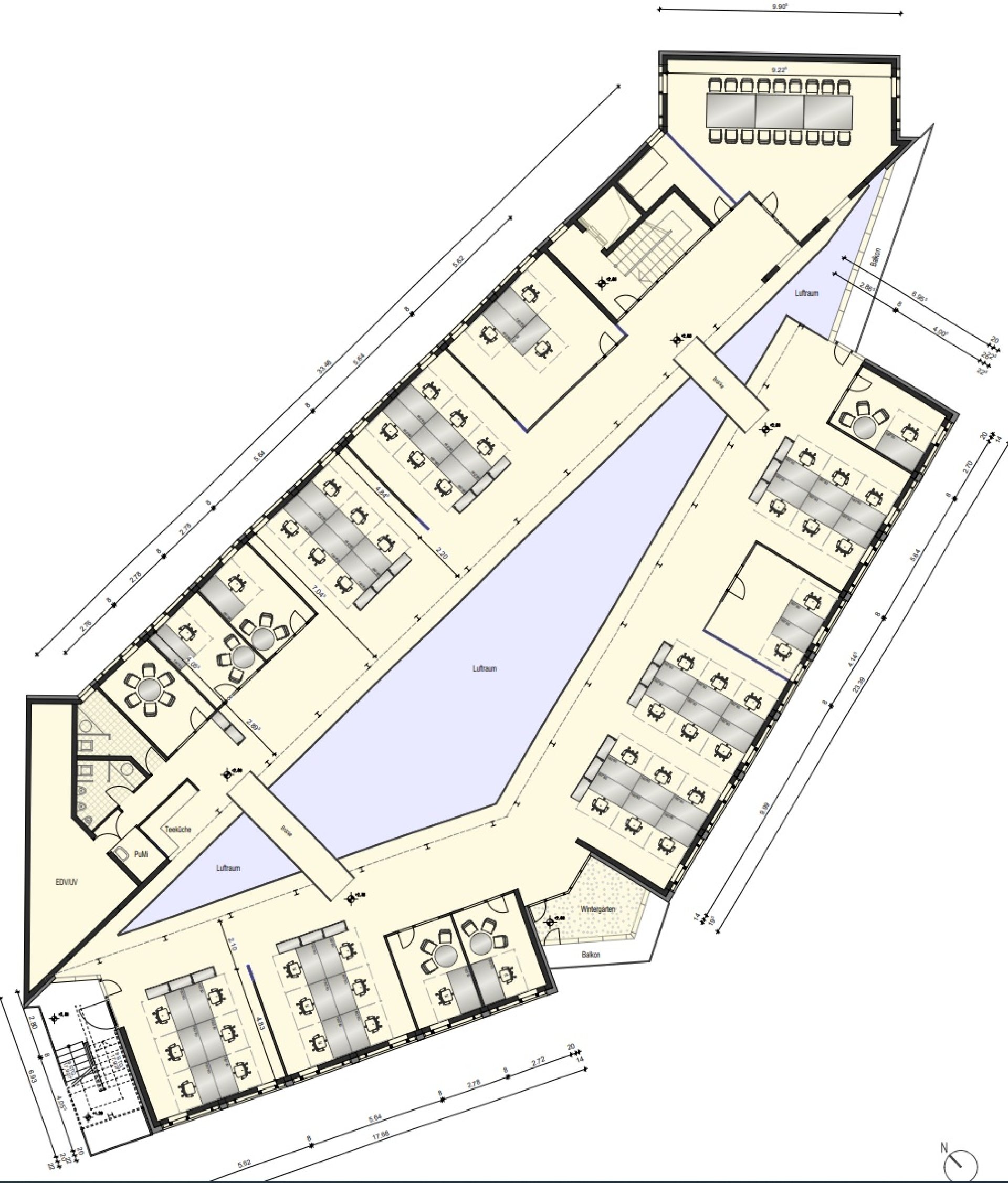 Grundrissplan 1.OG