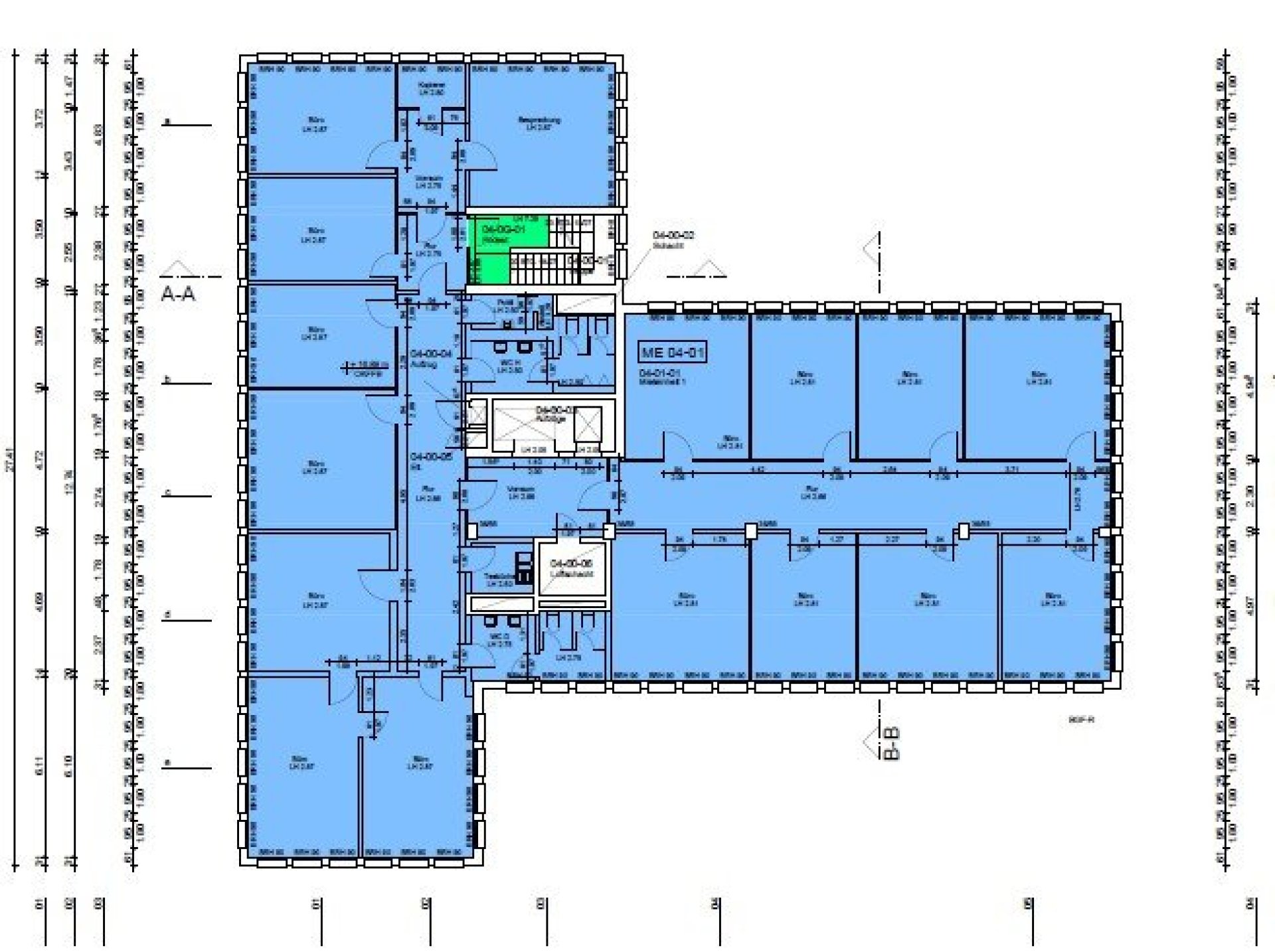 Grundrissplan 4.OG