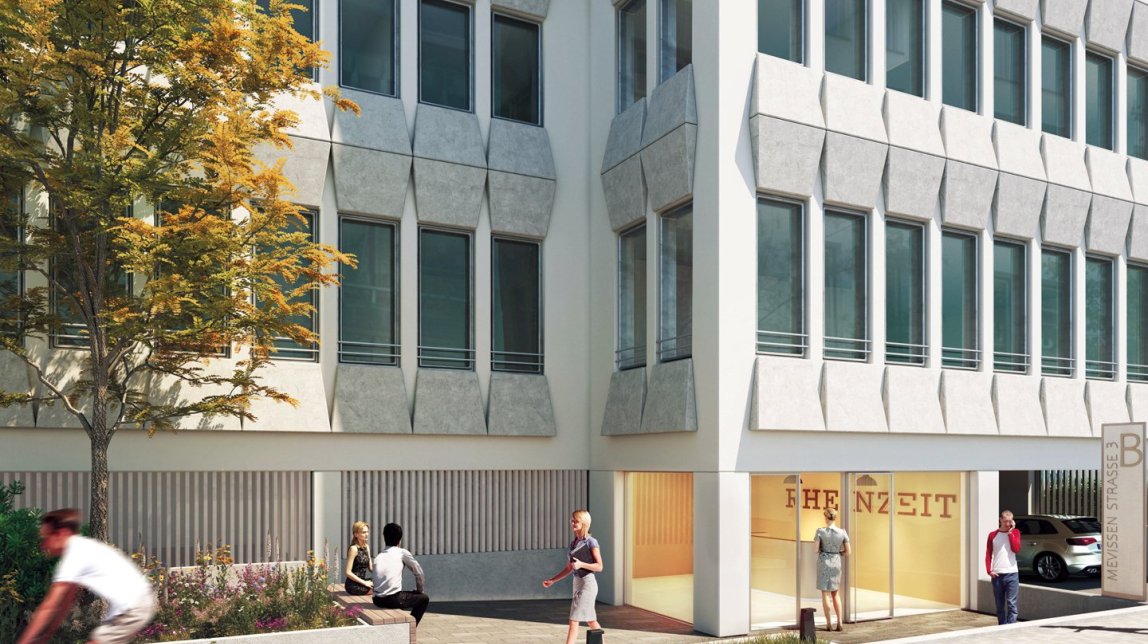 Visu Haus B - Eingang