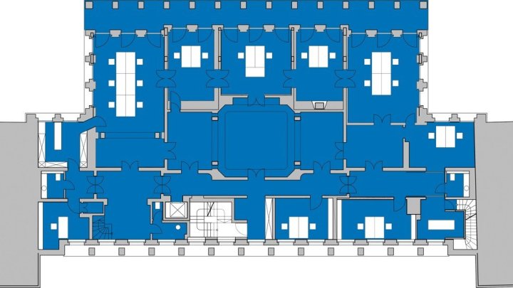 Historisches Büro im 