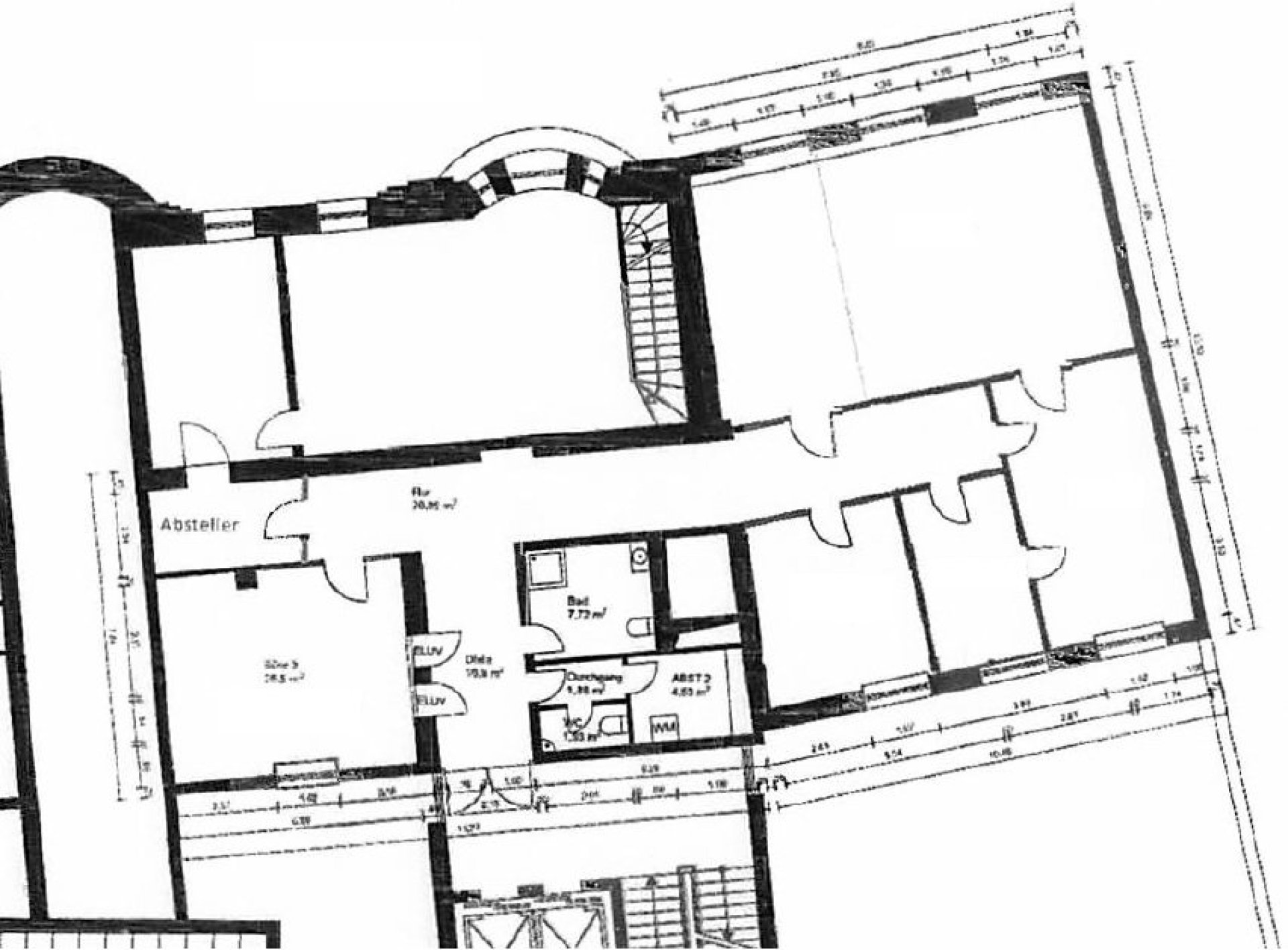 Grundrissplan