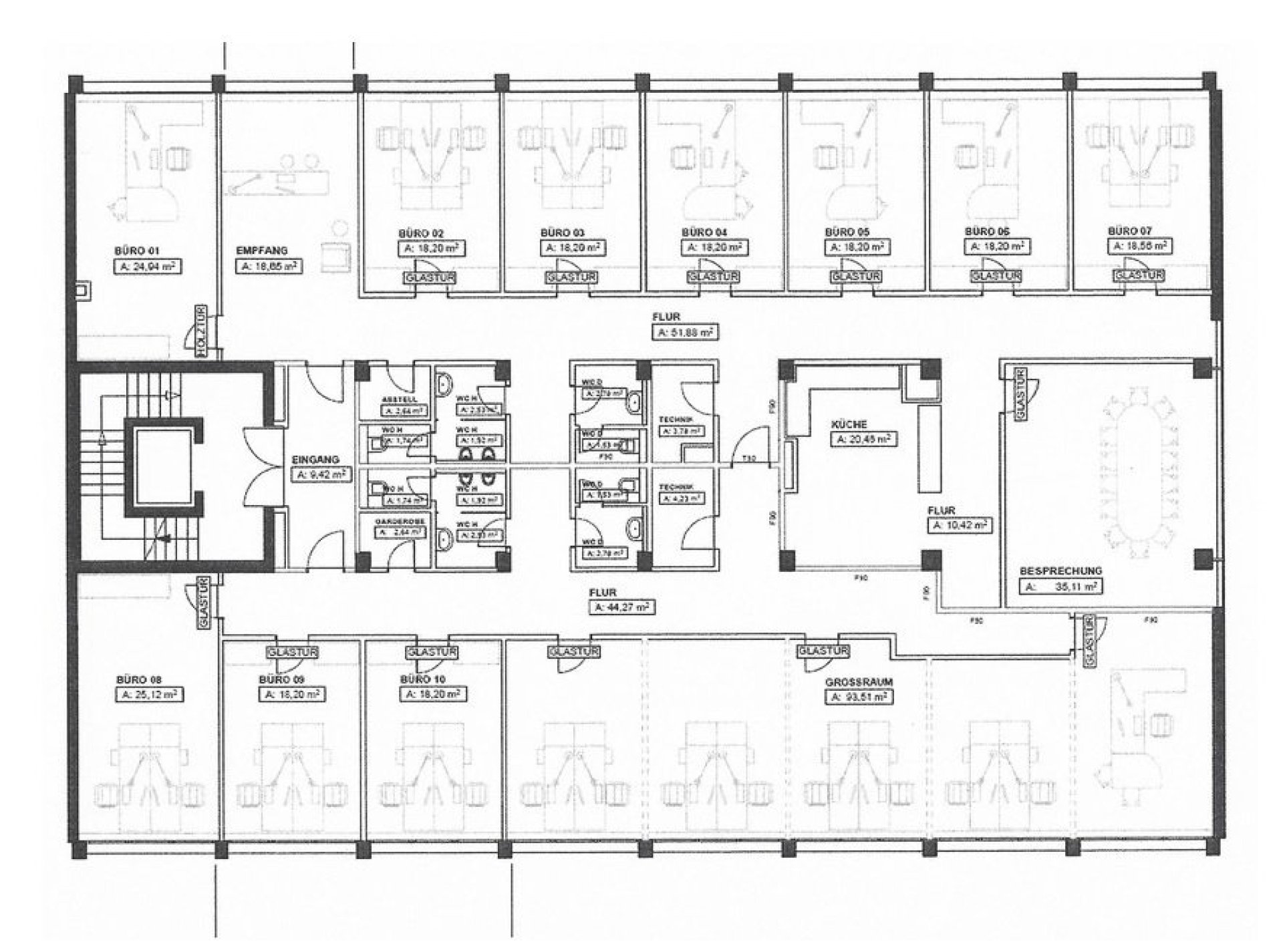 Grundrissplan