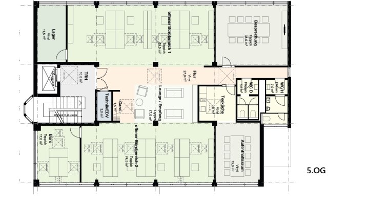 Flexible Gewerbeflächen für Büro, Loft, Showroom & Praxis
