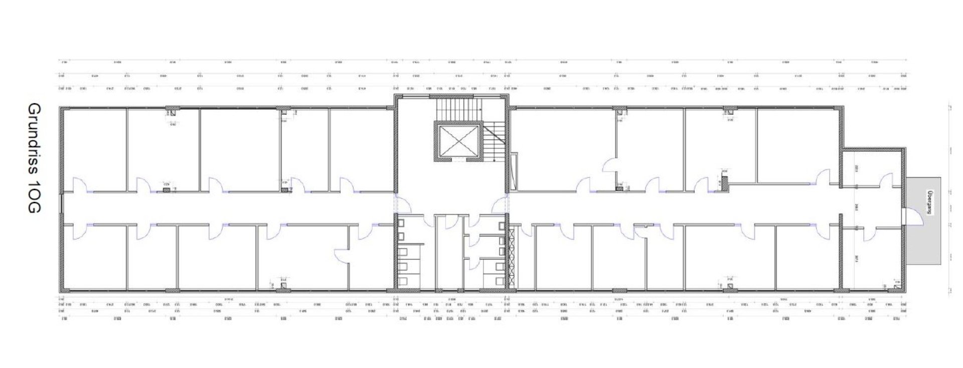 Grundissplan 1.OG