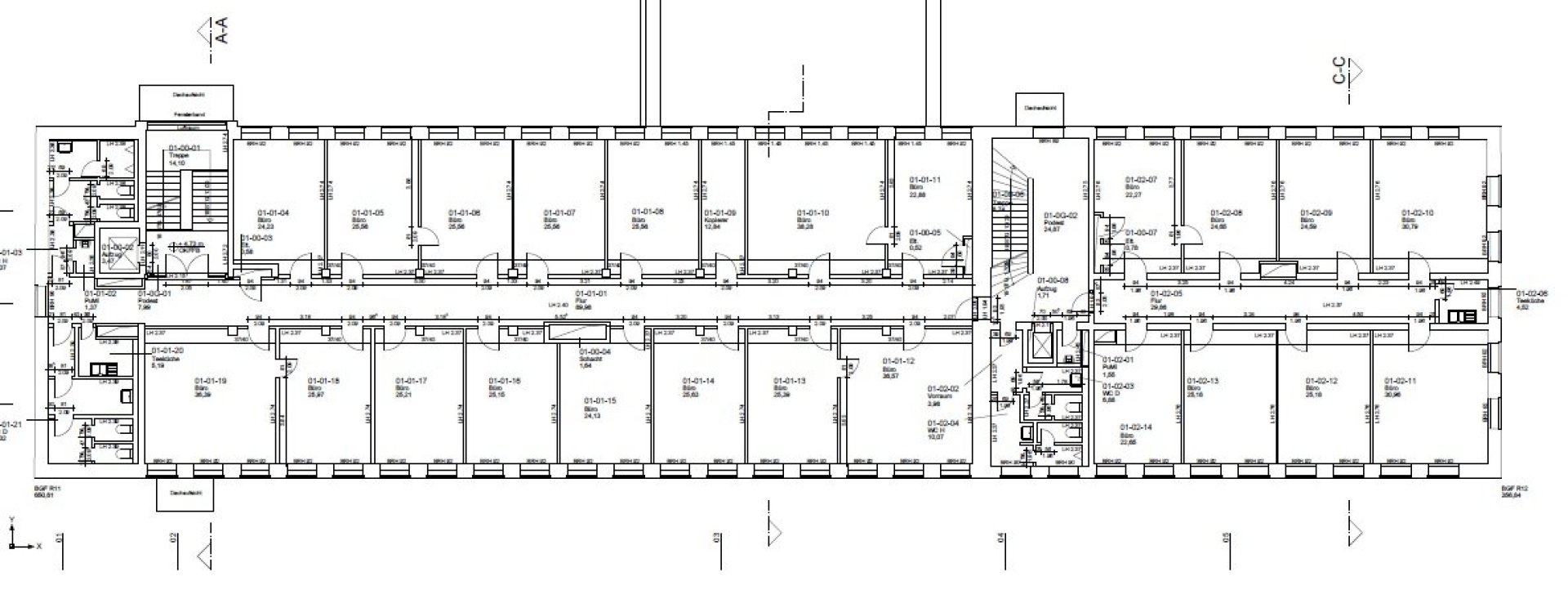 Grundrissplan