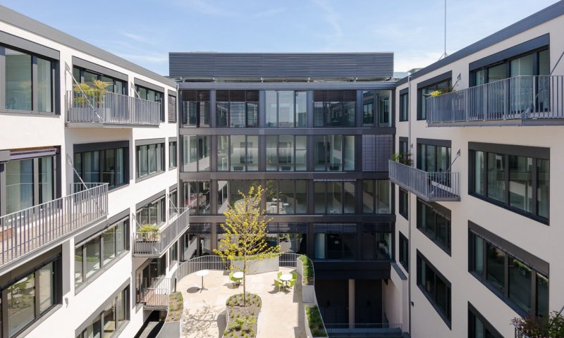 Revitalisiertes Penthousebüro in bester Innenstadtlage