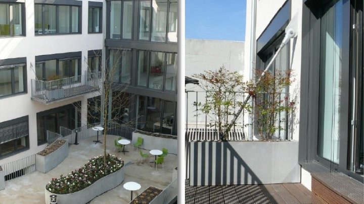 Revitalisiertes Penthousebüro in bester Innenstadtlage