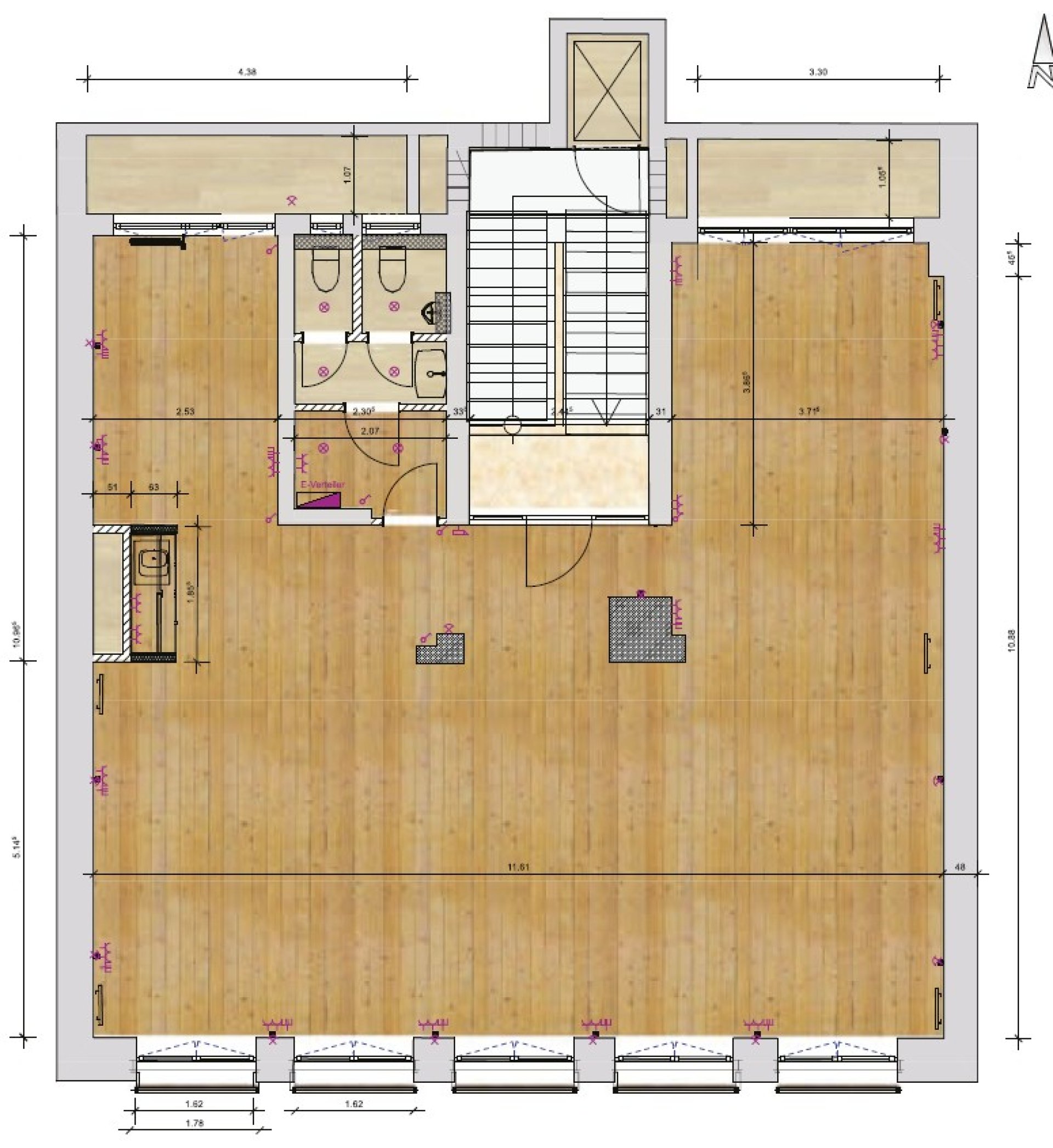 Grundrissplan 4.OG