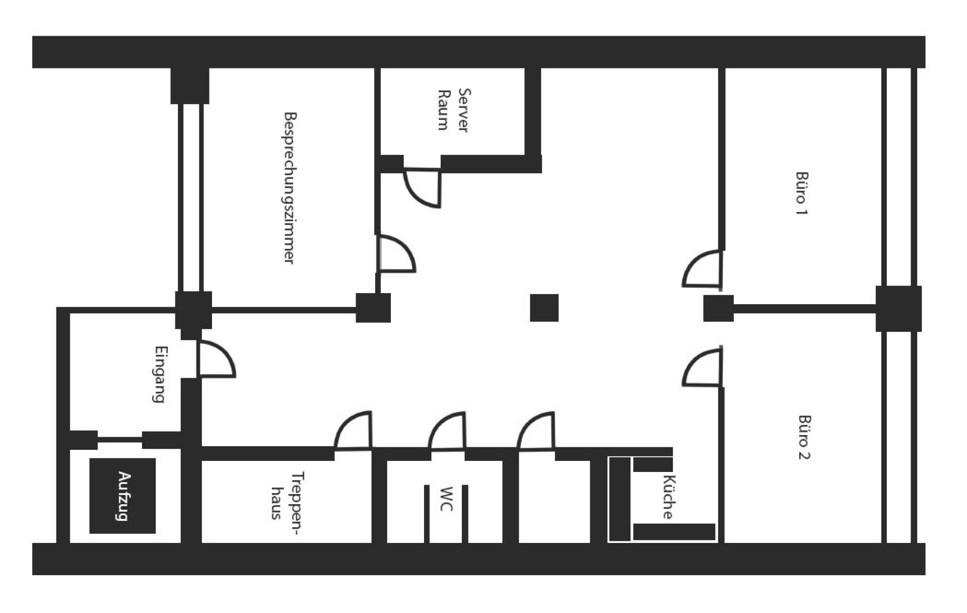Grundrissplan
