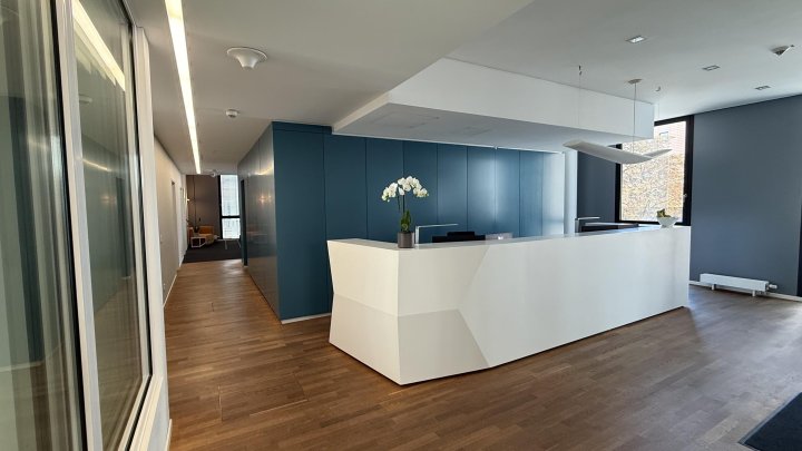 Repräsentative Büroflächen im „Torhaus“ des Gerling-Quartiers
