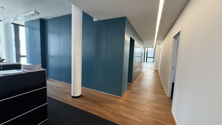 Repräsentative Büroflächen im „Torhaus“ des Gerling-Quartiers