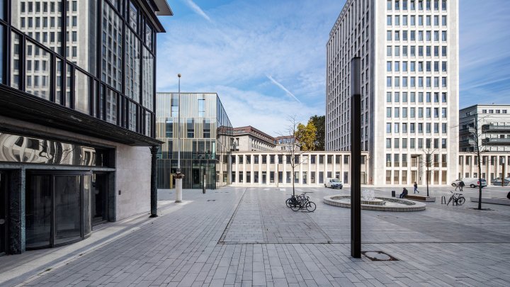 Repräsentative Büroflächen im „Torhaus“ des Gerling-Quartiers