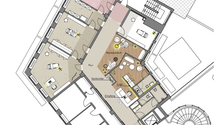 werbewirksame Mietfläche im Geschäfts- und Ärztehaus am Ebertplatz