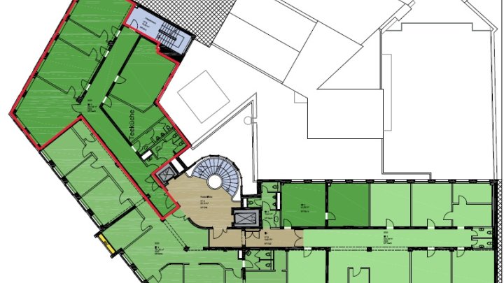 werbewirksame Mietfläche im Geschäfts- und Ärztehaus am Ebertplatz