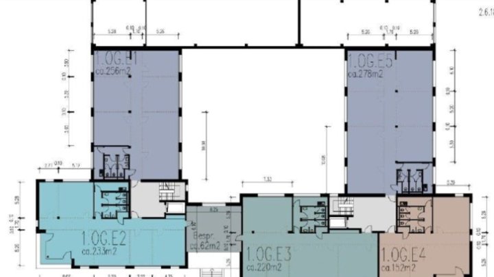 Moderne, nachhaltige Büroflächen mit flexibler Gestaltung