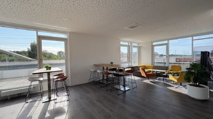 Moderne, nachhaltige Büroflächen mit flexibler Gestaltung