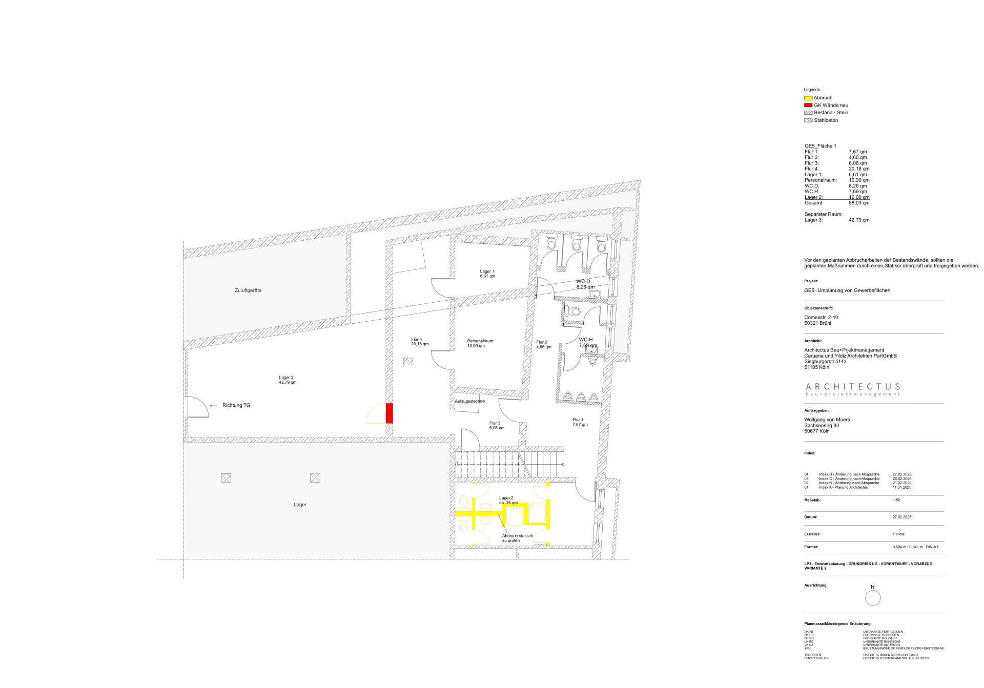Plan GE05 UG 