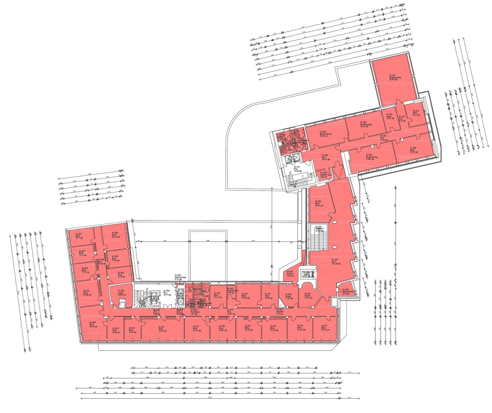 Grundrissplan 1.OG