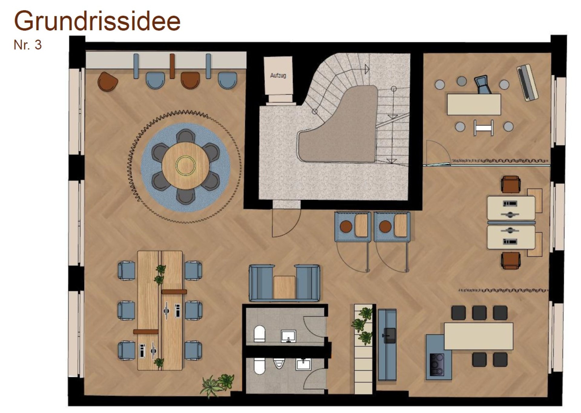 Grundriss Idee3