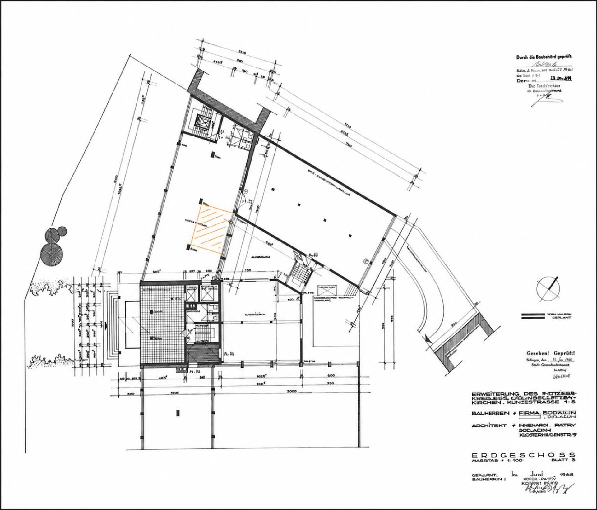 Grundriss EG Lager
