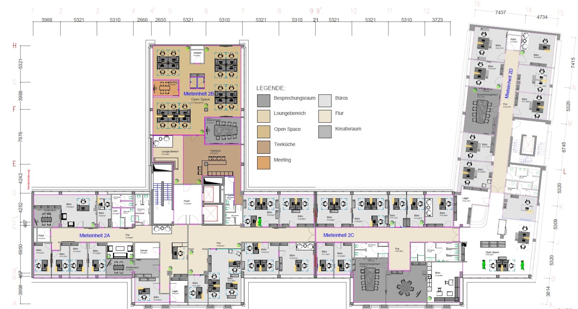 Grundrissplan 2.OG