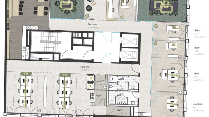 Smaragd – Moderne Architektur und exklusive Arbeitswelten im Kölner Bankenviertel