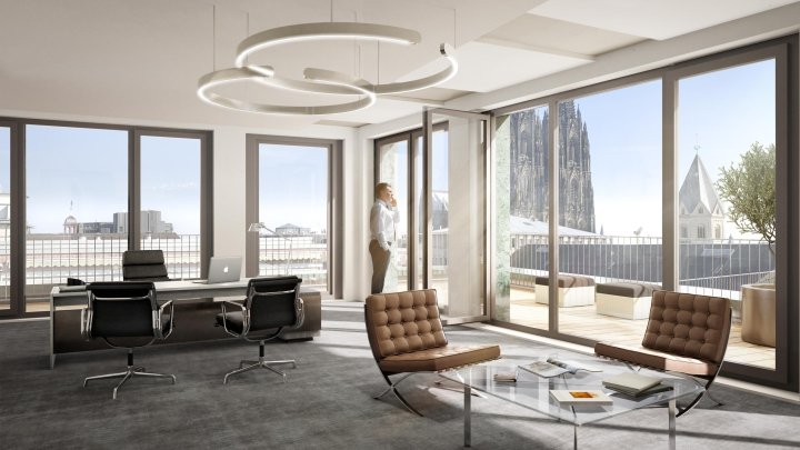 Smaragd – Moderne Architektur und exklusive Arbeitswelten im Kölner Bankenviertel