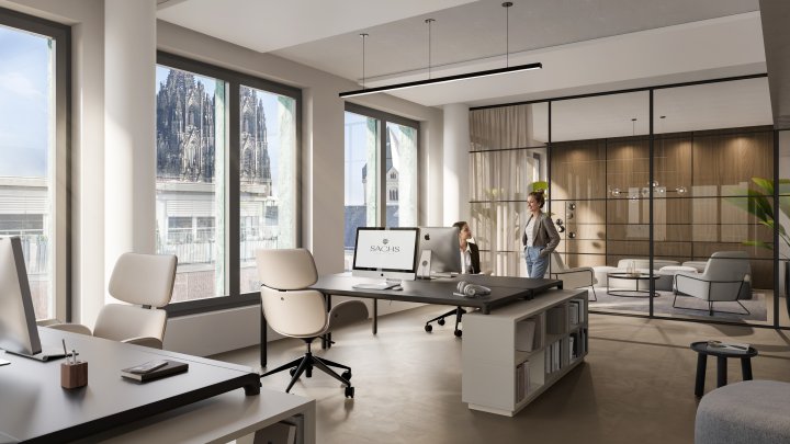 Smaragd – Moderne Architektur und exklusive Arbeitswelten im Kölner Bankenviertel