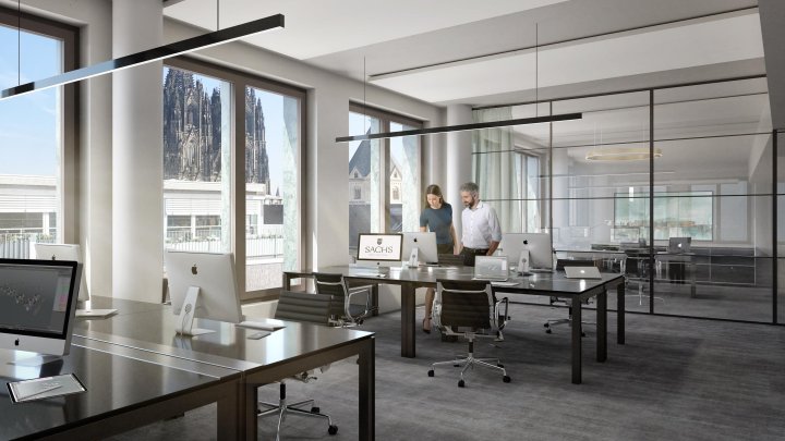 Smaragd – Moderne Architektur und exklusive Arbeitswelten im Kölner Bankenviertel